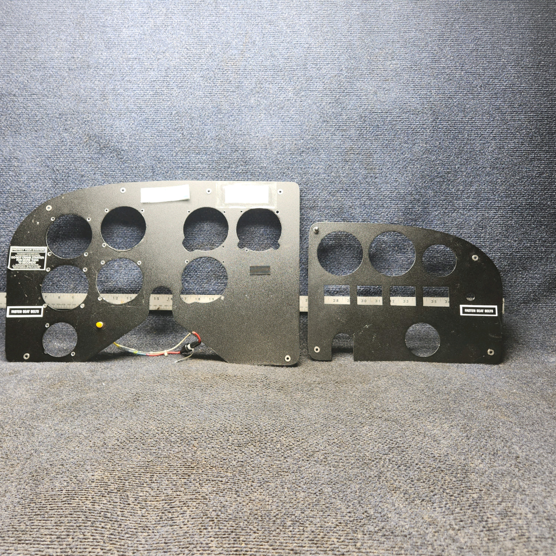 Used aircraft parts for sale, 0513316-3 Cessna 172E Instrument Shock Panel Cover