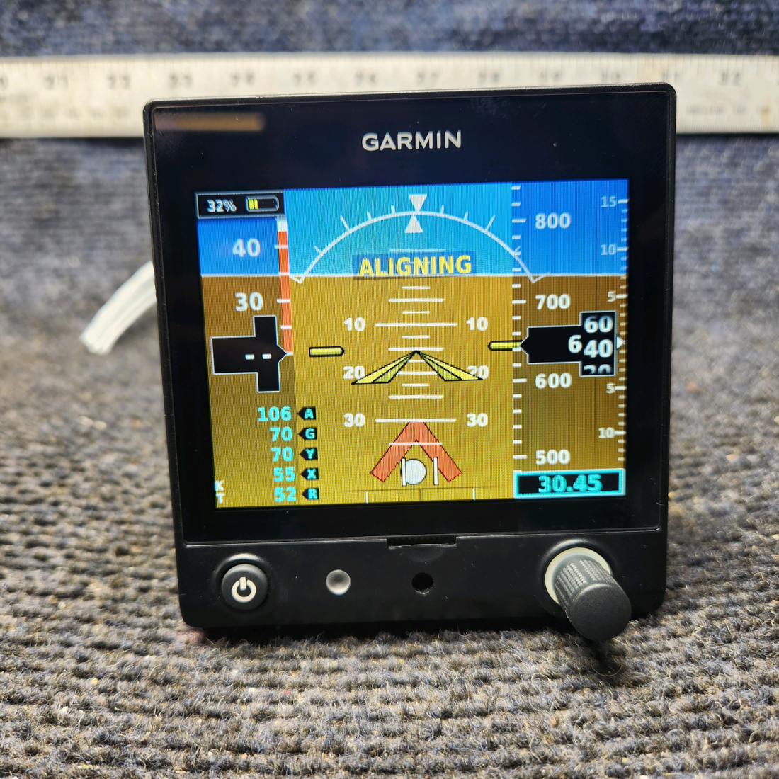 Used aircraft parts for sale, 011-03809-00 Garmin G5 Cessna 172E DG HSI With Back-up Battery GAD-29B Avionics Adapter