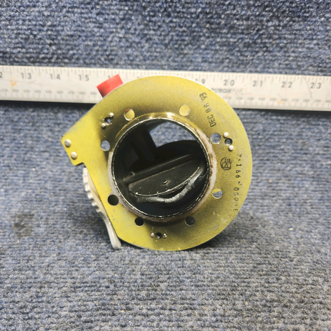 Used aircraft parts for sale, 68416-002 PIPER PA28-161 Warrior III CABIN AIR VENT VALVE ASSEMBLY FORWARD LH