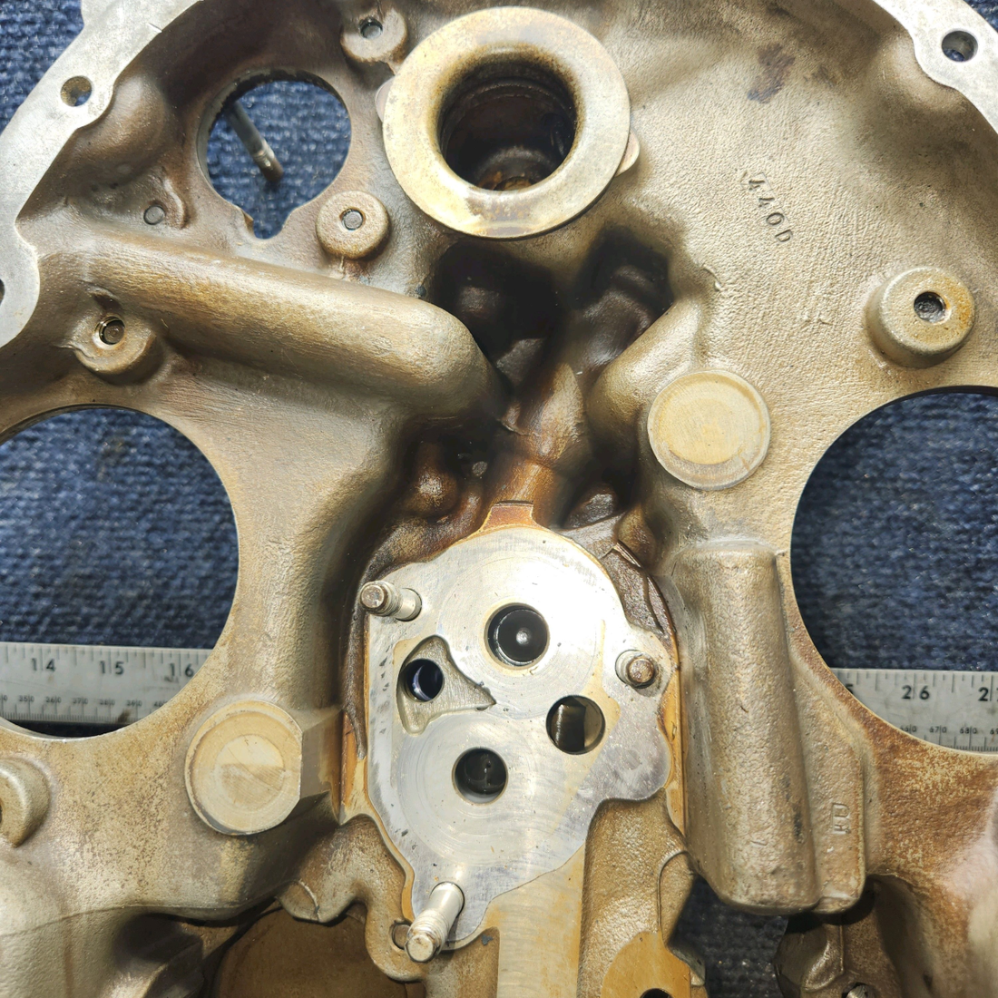 Used aircraft parts for sale, 21A21533-04 Lycoming O-320 PIPER PA28-140 Housing Accessory Assembly