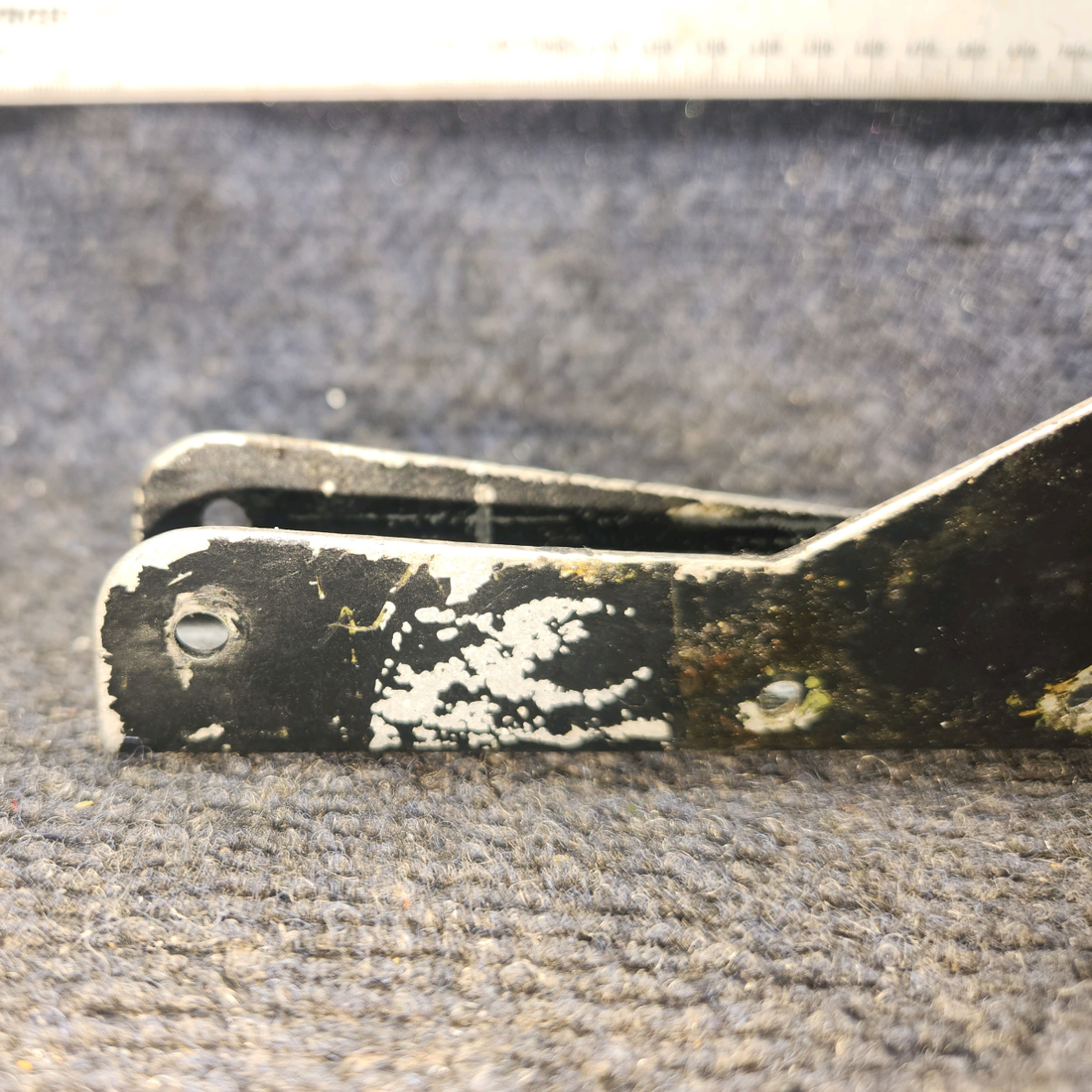 Used aircraft parts for sale, 69318-000 Piper PA28-161 Rudder Trim Channel Bracket