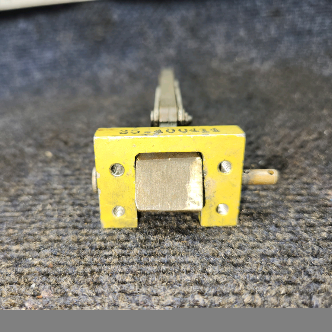 Used aircraft parts for sale, 35-400414 BEECHCRAFT 95-55B Cabin Door Latch Bolt Guide