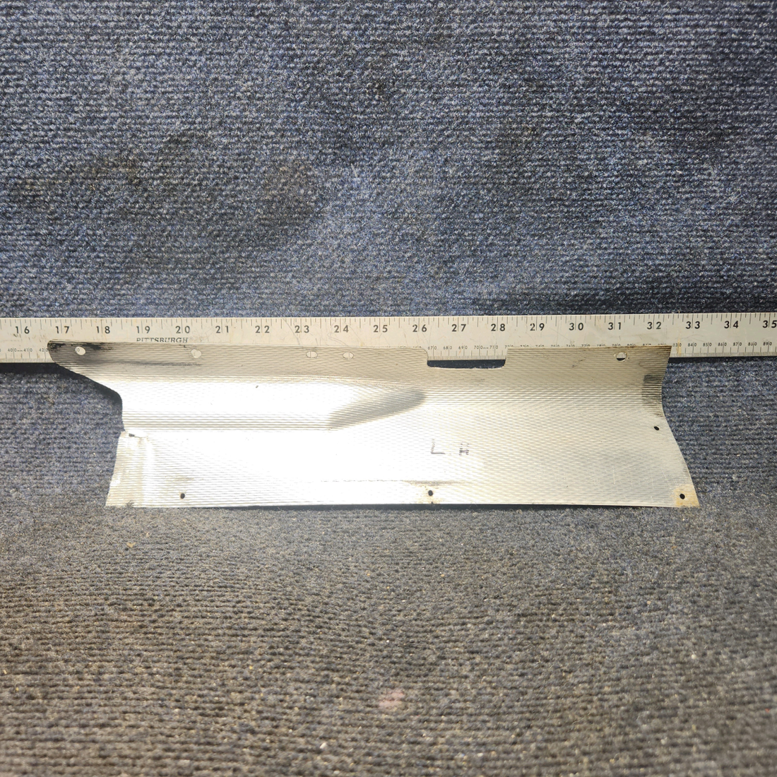 Used aircraft parts for sale, 76129-006 Piper PA28-161 Cabin Heat Duct Rear Assy - LH