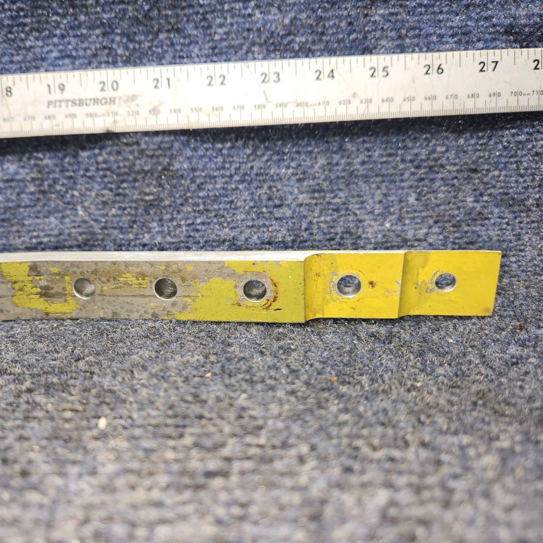 Used aircraft parts for sale, 169-110019 Beechcraft A24R Fitting Spar Cap Lower Splice FORWARD