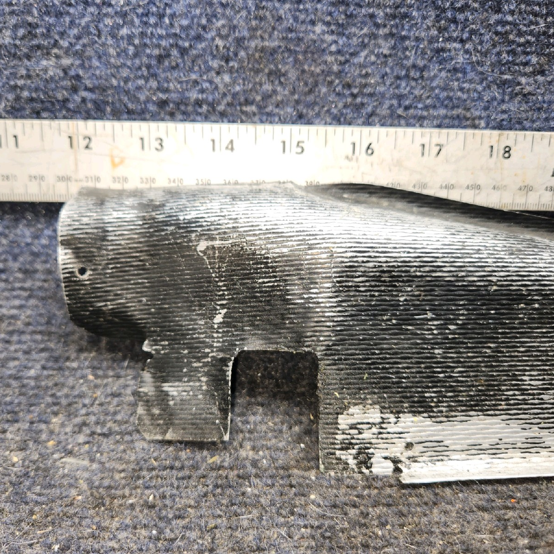 Used aircraft parts for sale, 36511-003 piper PA-28-181 Center Cabin Heat Duct Assembly RH