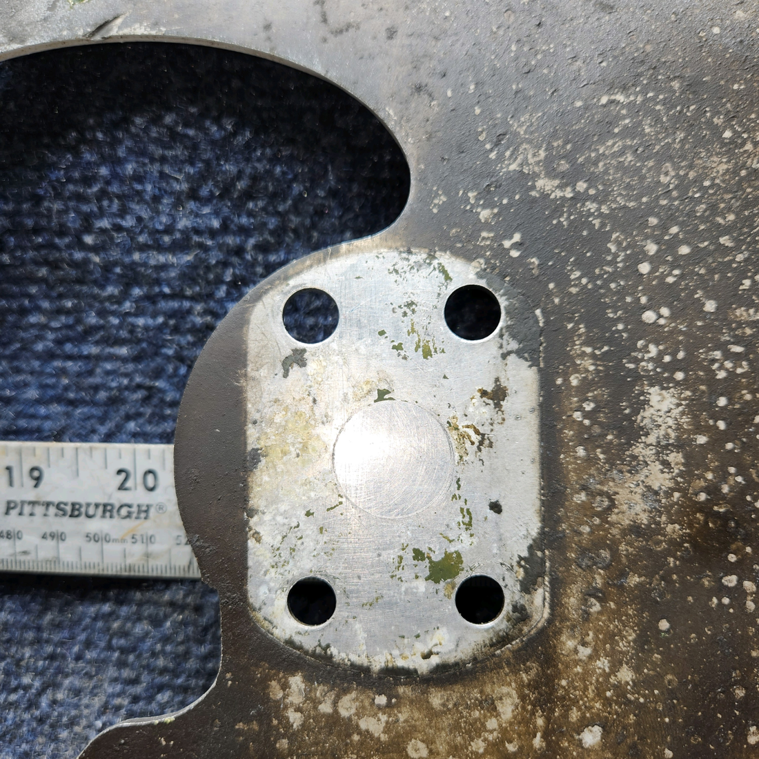 Used aircraft parts for sale, 0741610-11 Cessna 172E Wheel Pant Support Bracket LH