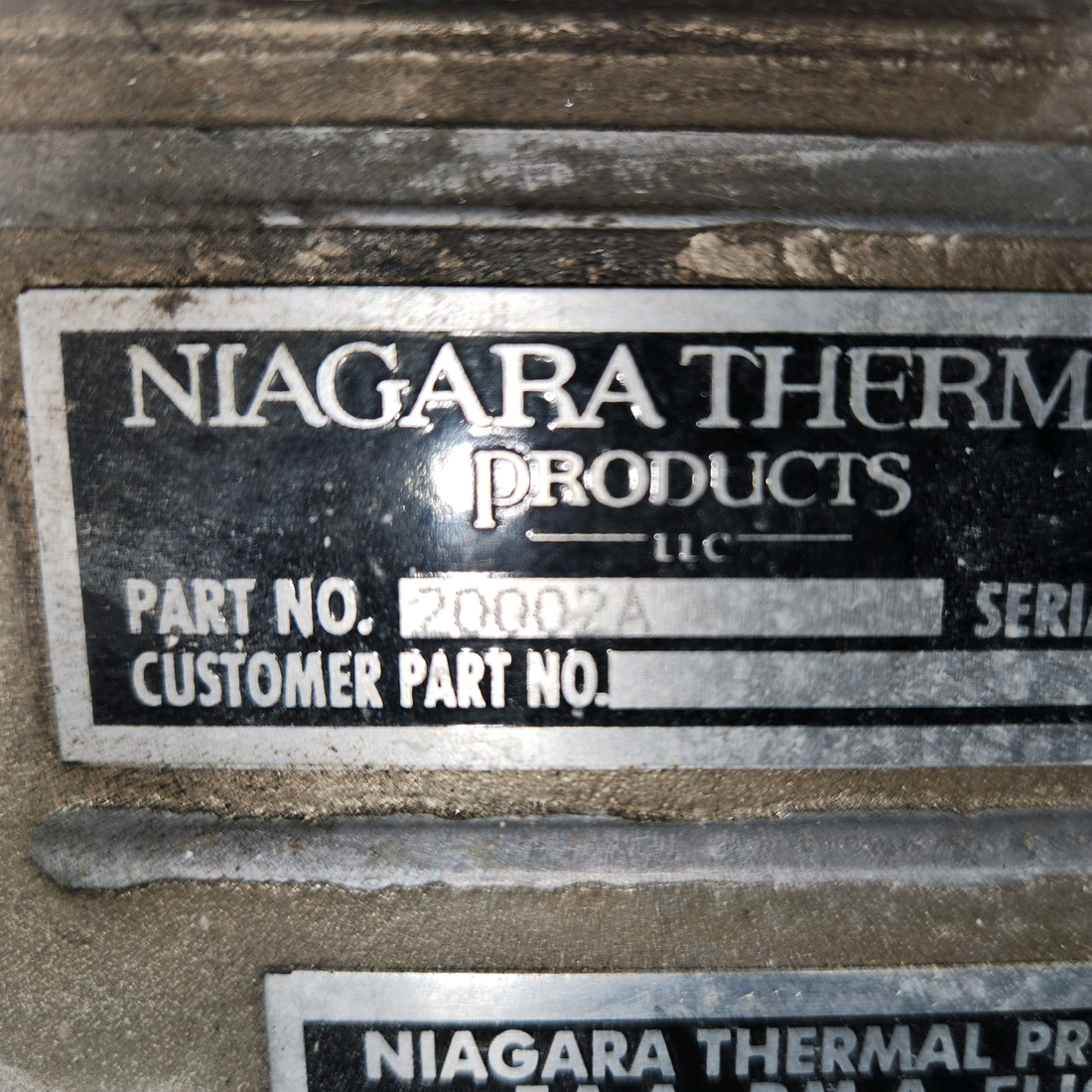 Used aircraft parts for sale, 20002A Niagara Thermal Cessna 172 E Oil Cooler