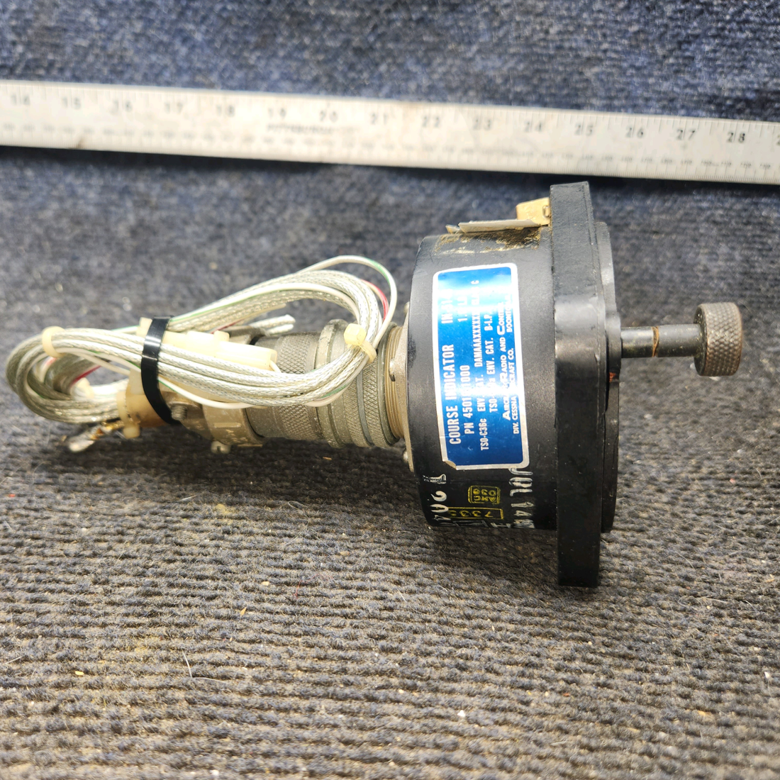 Used aircraft parts for sale, 45010-1000 cessna 172N Course Select Indicator