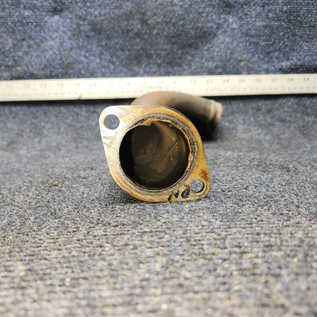Used aircraft parts for sale, 1754010-1 CESSNA 172K FORWARD EXHAUST RISER RH