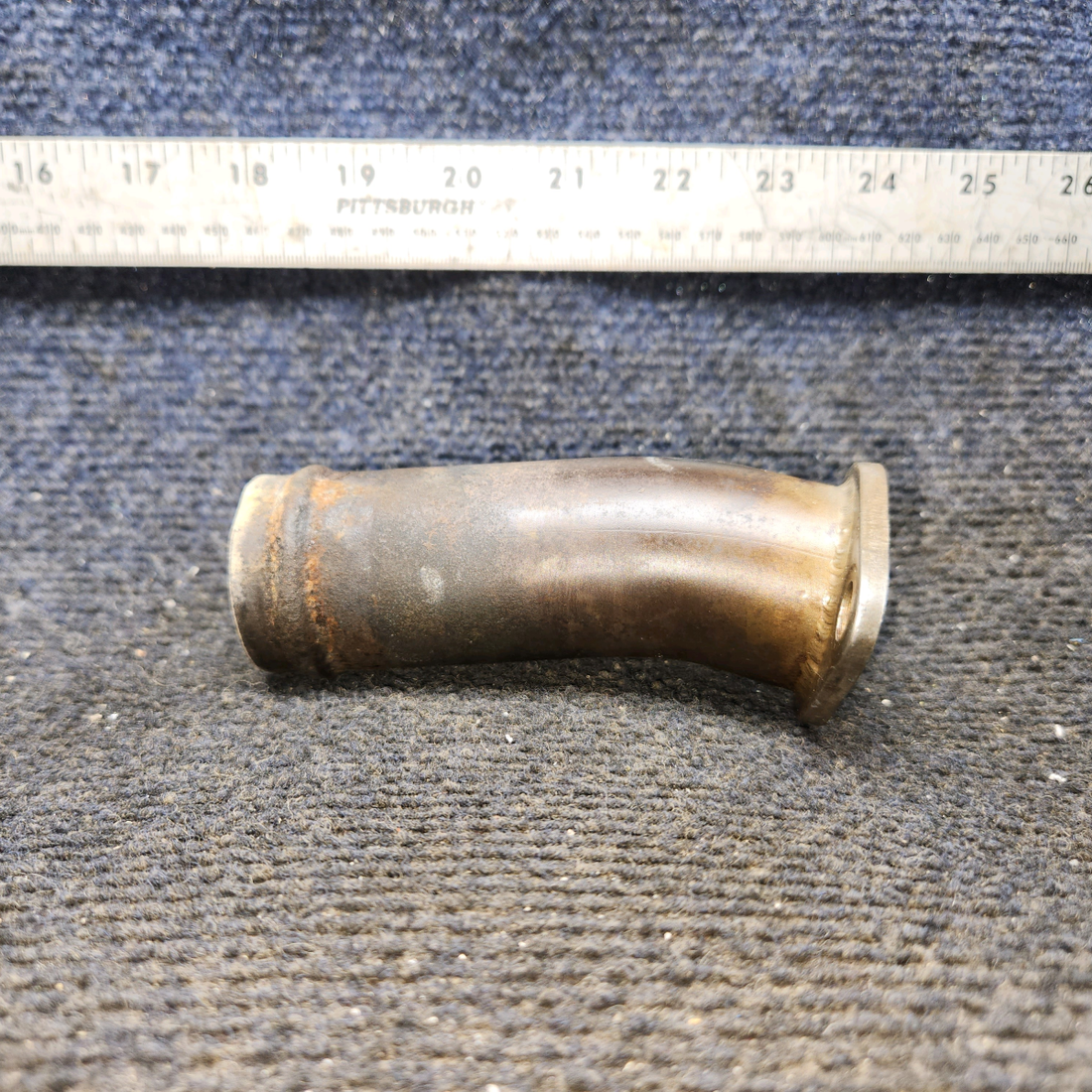 Used aircraft parts for sale, 0550176-57 Cessna 172E Exhaust Curved Riser