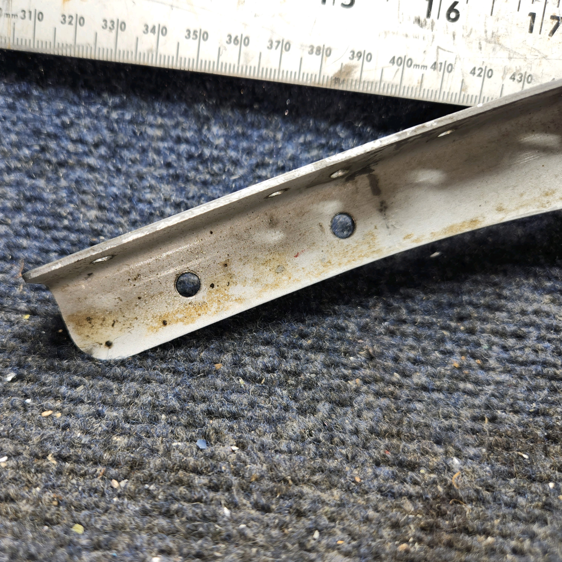 Used aircraft parts for sale, 0713495-09 Cessna 172E Bulkhead  Reinforcement AFT LH