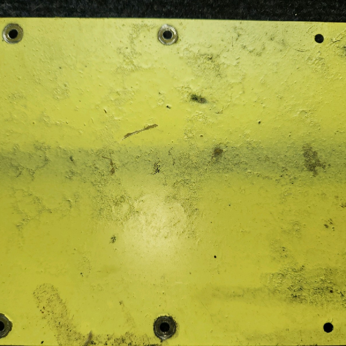 Used aircraft parts for sale, 63287-000 piper PA-28-181 Tunnel Top Center Rear Plate