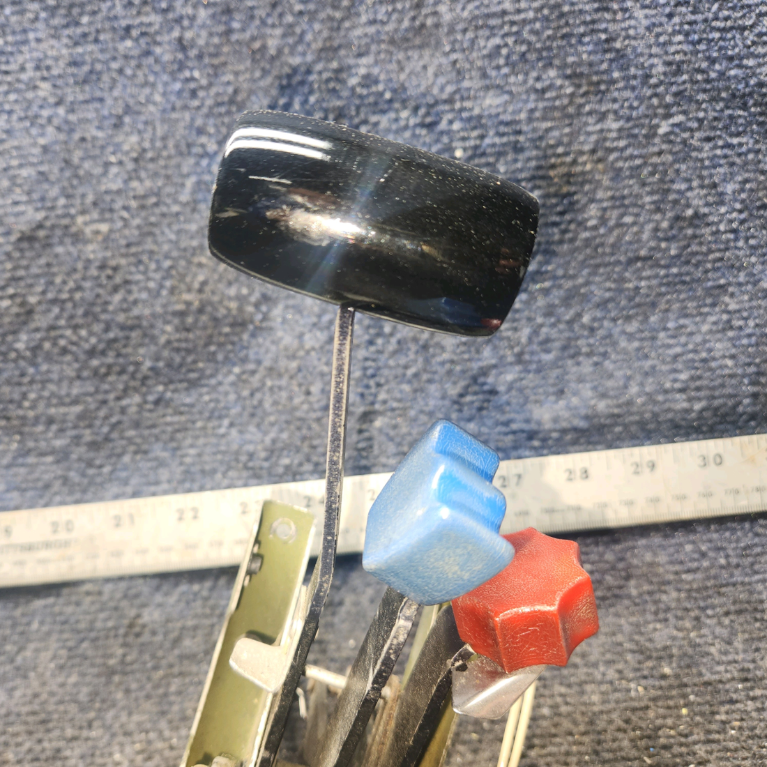 Used aircraft parts for sale, 67210-007 Piper PA28RT-201 Engine Control Quadrant Assembly