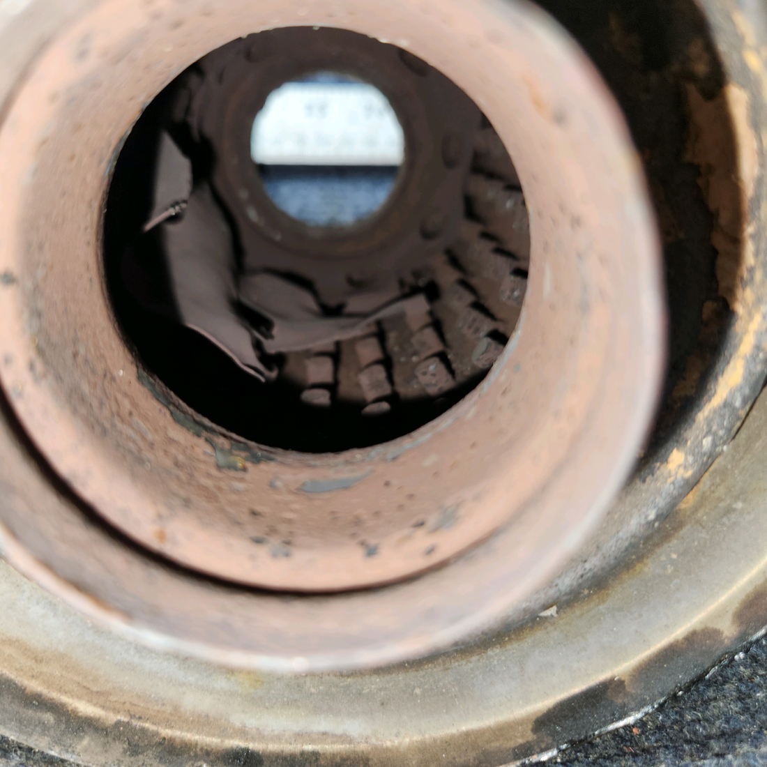 Used aircraft parts for sale, A186 Beechcraft 35-33 Heat Exchanger – LH