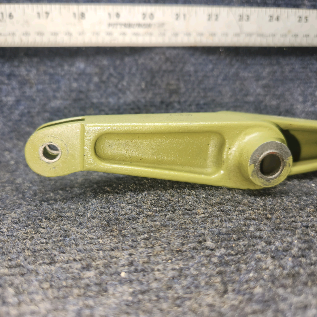 Used aircraft parts for sale, 169-524053-1 Beechcraft A24R Rudder Pedal Bellcrank Assembly