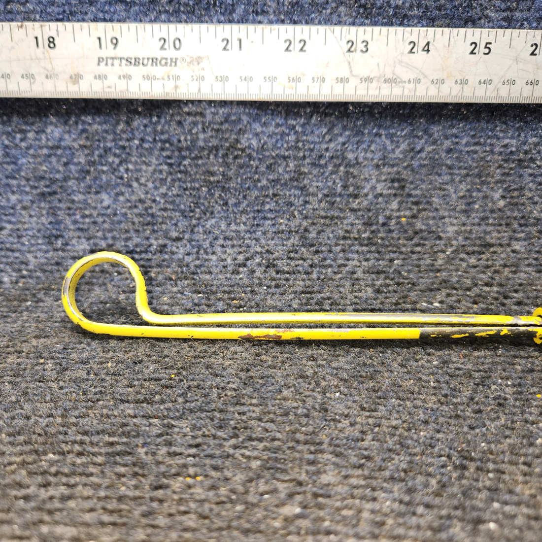 Used aircraft parts for sale, 627070 Continental O-200, O-300 Cessna C175 Oil Dipstick – 10-Quart Capacity