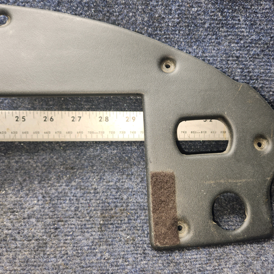Used aircraft parts for sale, 99959-005 Piper PA28-161 Warrior Cover Instrument Panel RH