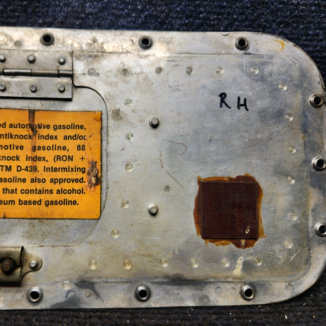 Used aircraft parts for sale, 33-110010-608 Beechcraft 35-33 Fuel Cell Door Assembly – RH