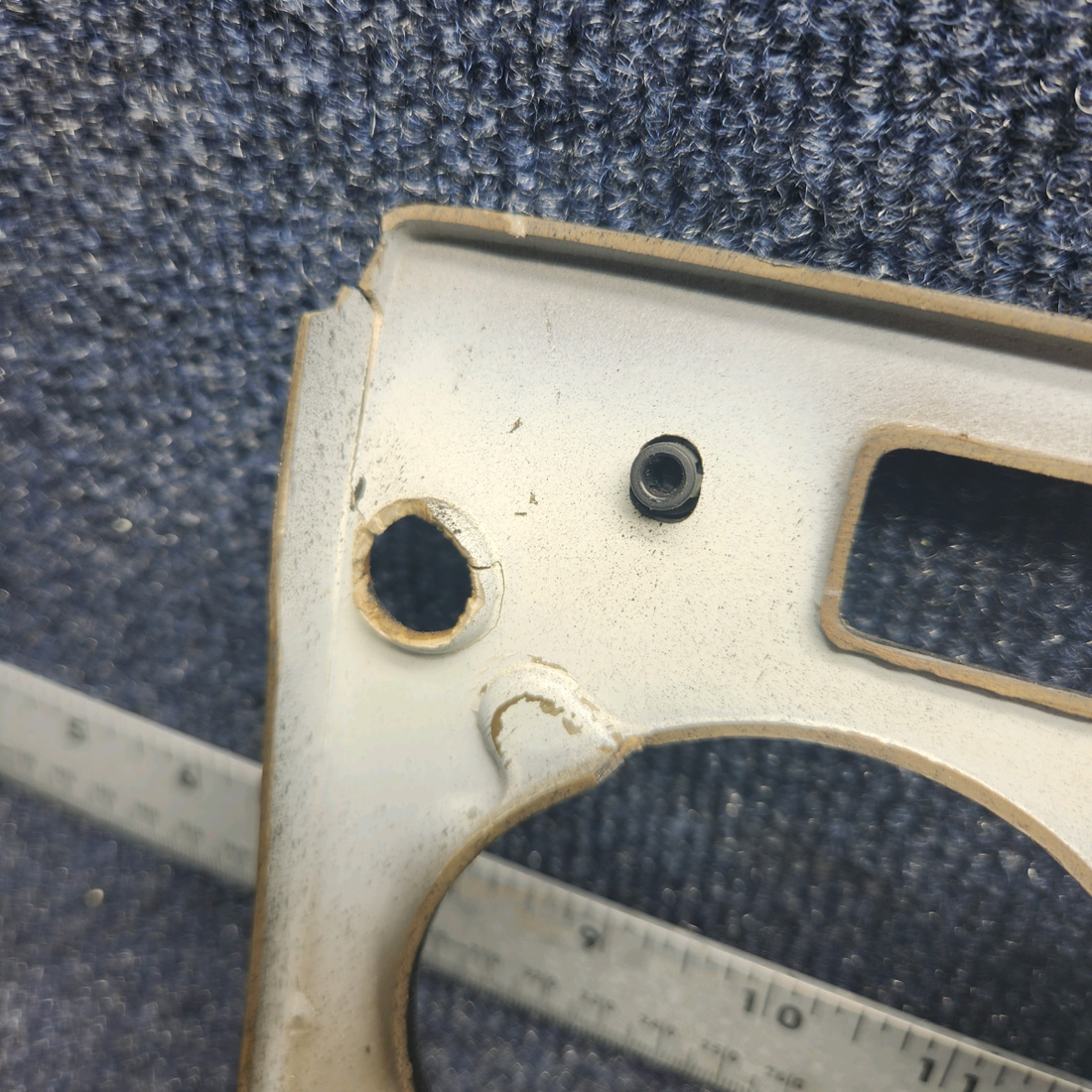 Used aircraft parts for sale, 69661-000 Piper PA32RT-300 COVER, INSTRUMENT PANEL. UPPER LEFT.