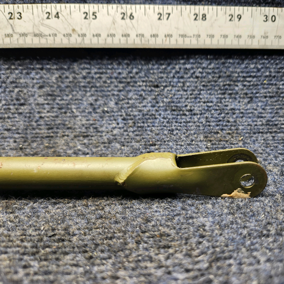 Used aircraft parts for sale, 2413057-1 Cessna 172RG Bellcrank To control Elevator