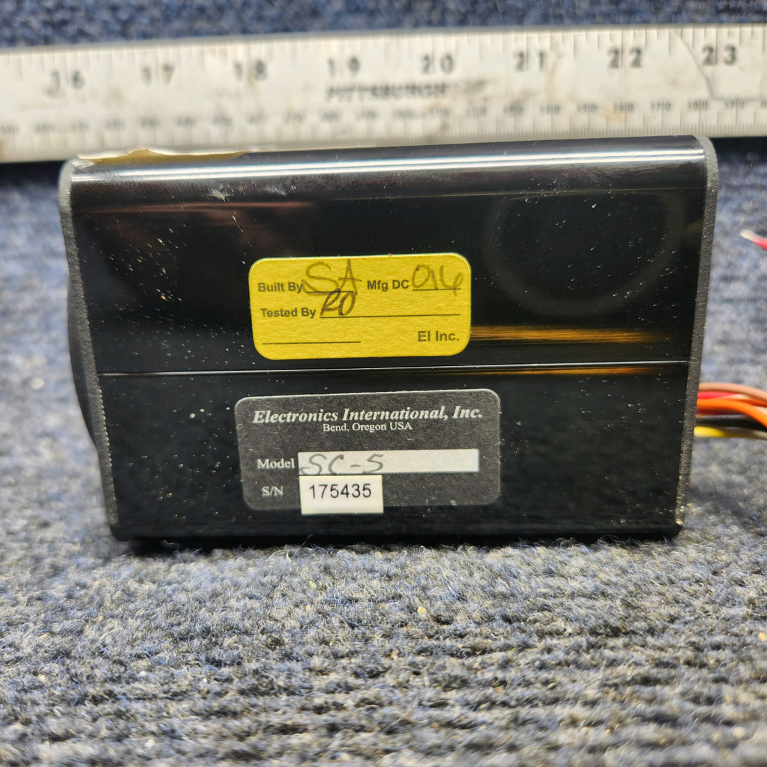 Used aircraft parts for sale, SC-5 PIPER PA-24-250 Electronics International Super Clock