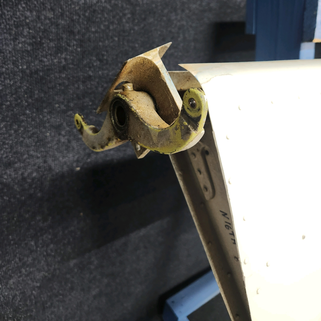 Used aircraft parts for sale, 169-640000-661 Beechcraft A23A Musketeer Custom III RUDDER ASSEMBLY