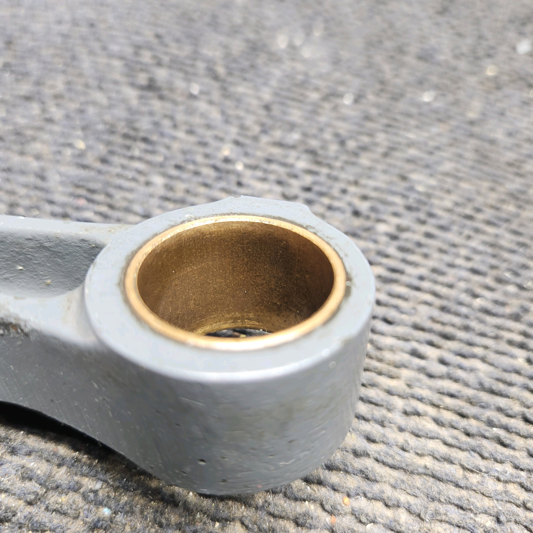 Used aircraft parts for sale, 35-524367-3 Beechcraft 35-33 Co-Pilot Rudder Pedal Arm Assy - RH