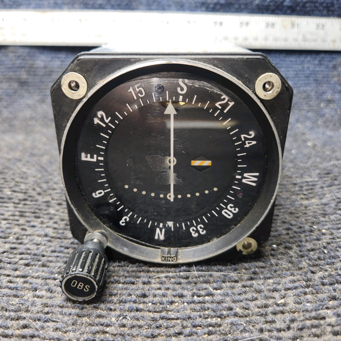 Used aircraft parts for sale, 066-3056-00 King KI-208 cessna 172k VOR-LOC Indicator