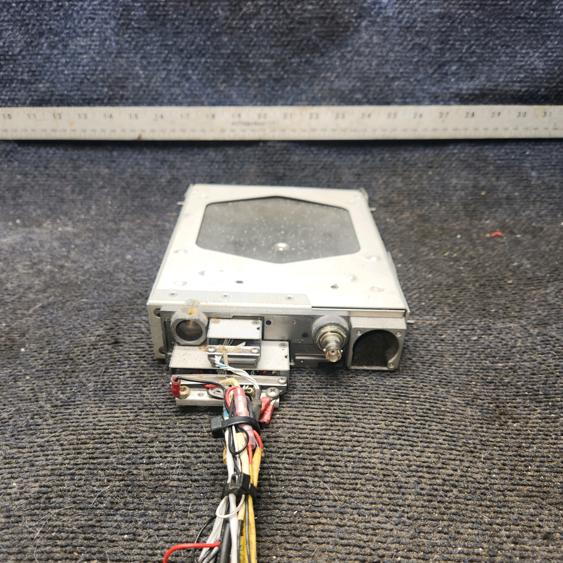 Used aircraft parts for sale, 011-03303-00 Garmin GTX 345R piper PA-28-181 ADS-B In/Out Transponder w/ Tray & Connector