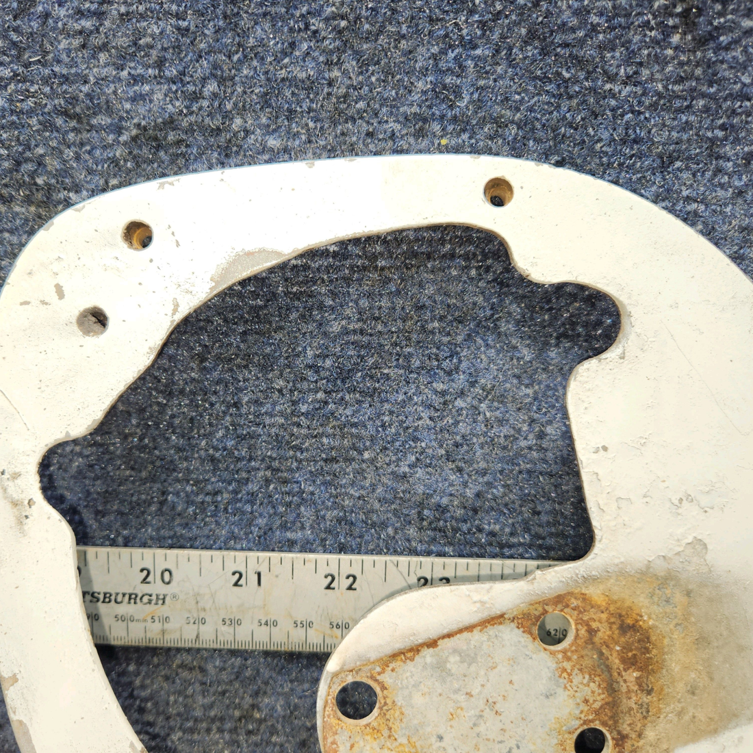 Used aircraft parts for sale, 0441143-27 Cessna C175 Main Gear Wheel Fairing Plate Assembly - LH