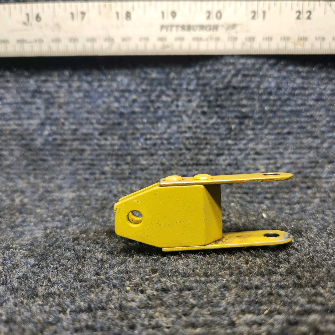 Used aircraft parts for sale, 002-410041-1 Beechcraft F33A RUDDER CONTROL CABLE LINK ASSEMBLY