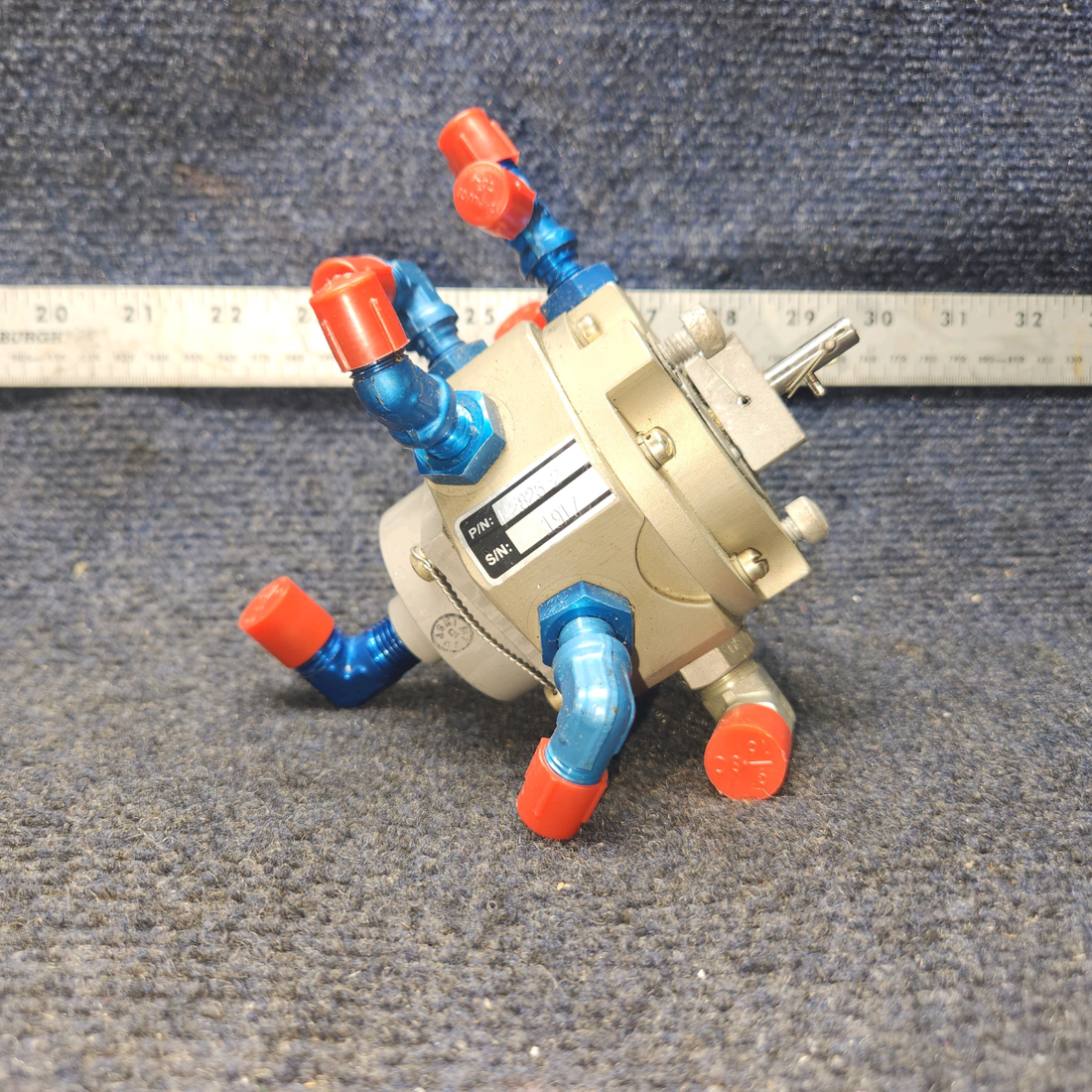 Used aircraft parts for sale, HE825-2 BEECHCRAFT 95-55B Fuel Selector Assy - LH