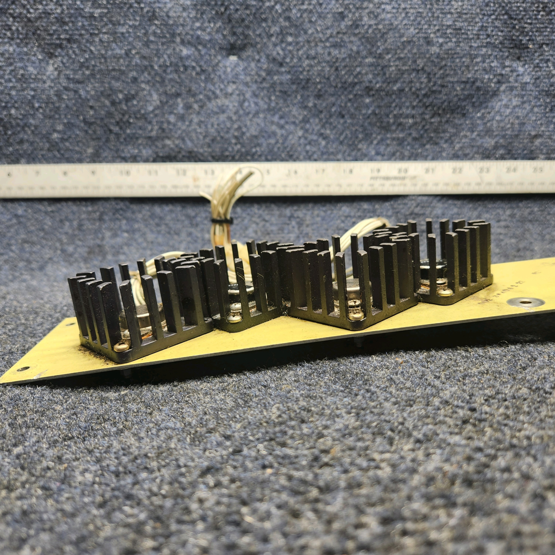 Used aircraft parts for sale, 50-364308-127 Beechcraft F33A TRANSISTOR ASSEMBLY WITH BRACKET ASSEMBLY