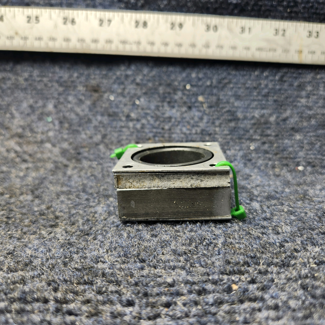 Used aircraft parts for sale, 68272-002 Piper PA28-140 Plate & Bushing Assy Yoke