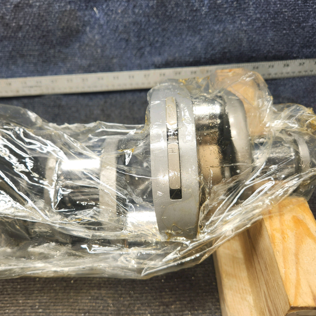 Used aircraft parts for sale, 653382, 580789 Continental O-300D Cessna 172F Crankshaft Assy With Counterweights