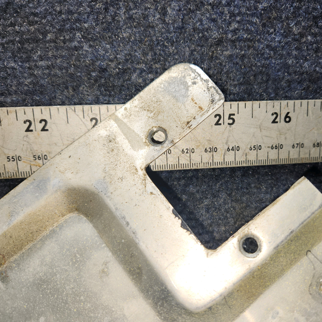 Used aircraft parts for sale, 0413388-4 cessna 150G Handle Plate Assembly – RH