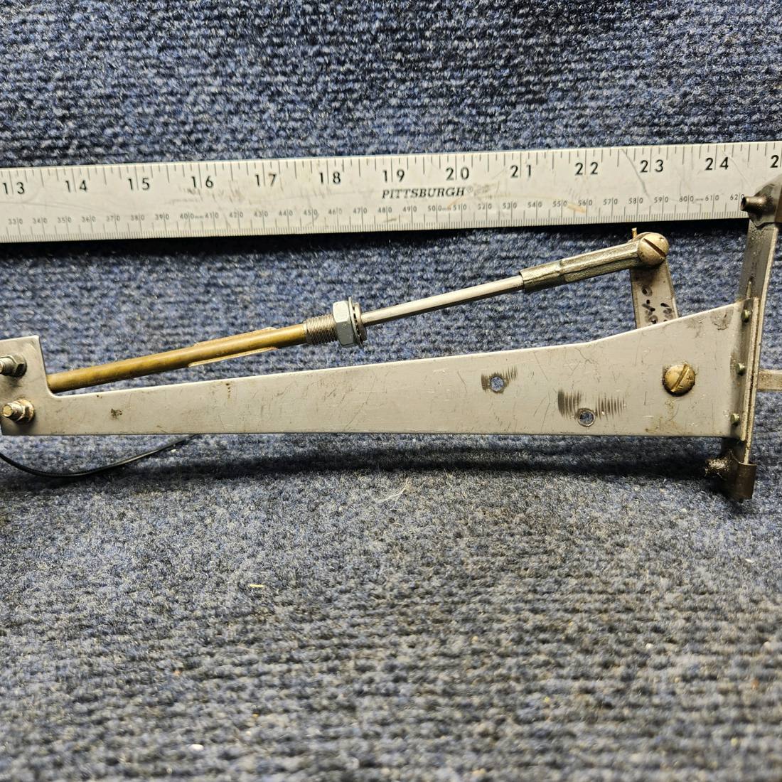 Used aircraft parts for sale, 79863-003 PIPER PA28-161 Warrior III HEAT AND DEFROST CONTROL LEVERS W/ CABLE