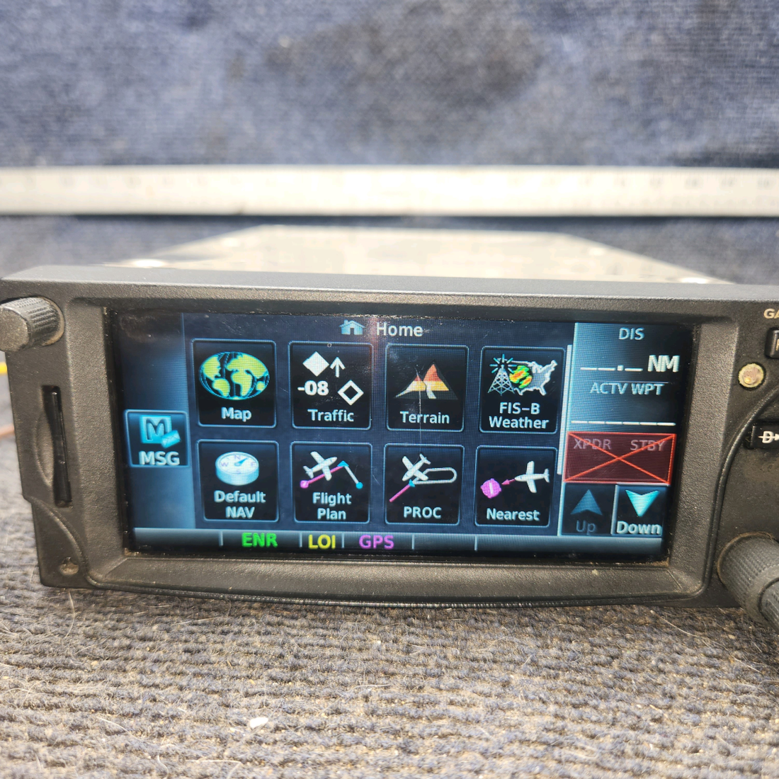 Used aircraft parts for sale, 011-02254-00 Garmin GTN 625 piper PA-28-181 WAAS GPS/MFD w/ Tray