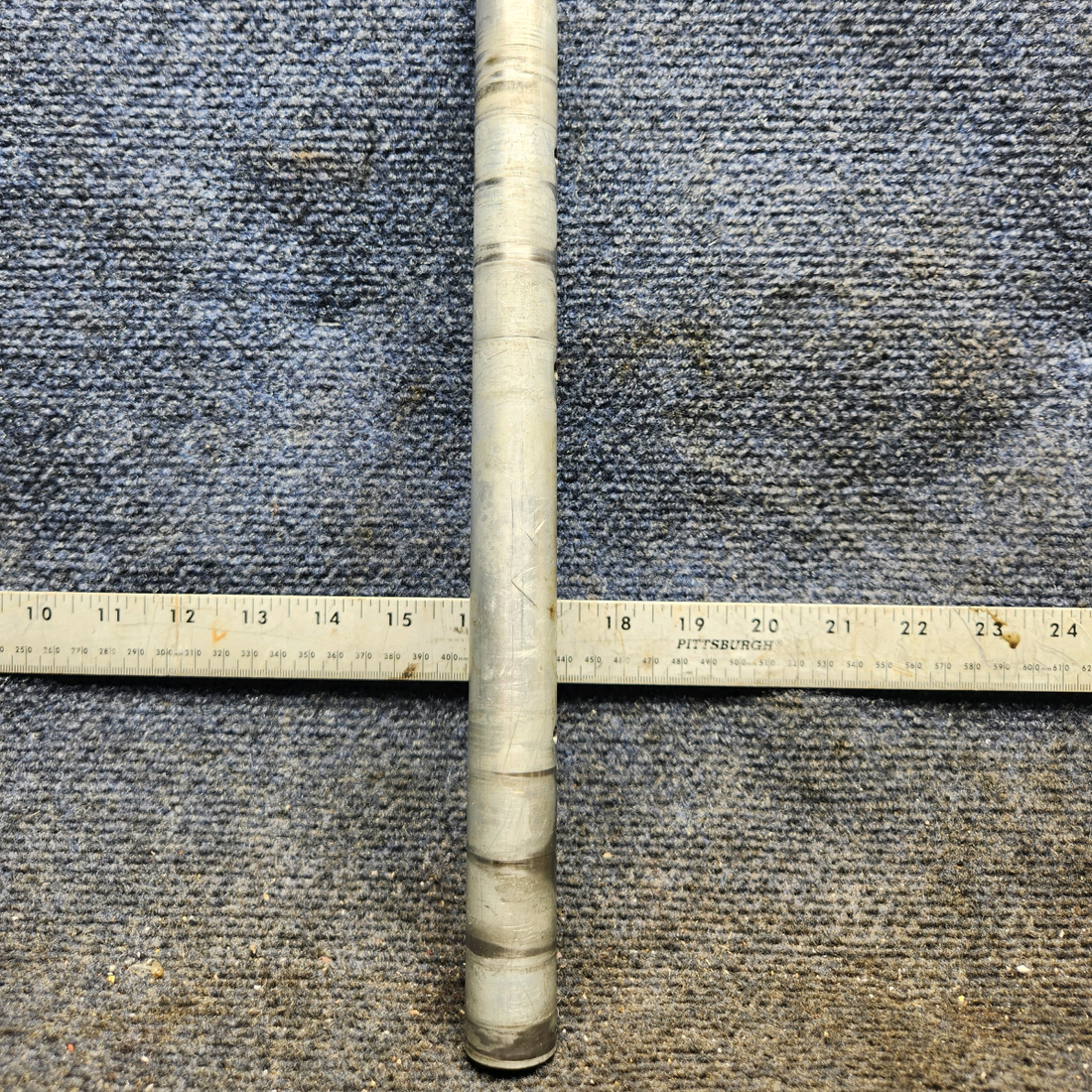 Used aircraft parts for sale, 35-524018 Beechcraft 35-33 Co-Pilot Rudder Pedal Torque Tube
