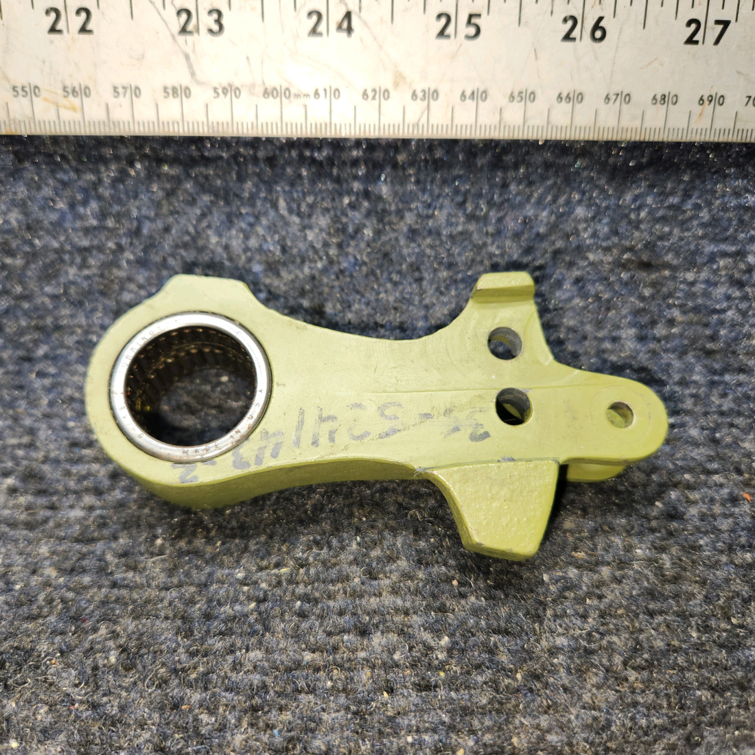 Used aircraft parts for sale, 002‑524012‑9 BEECHCRAFT 95-55B Lower Rudder Pedal Arm