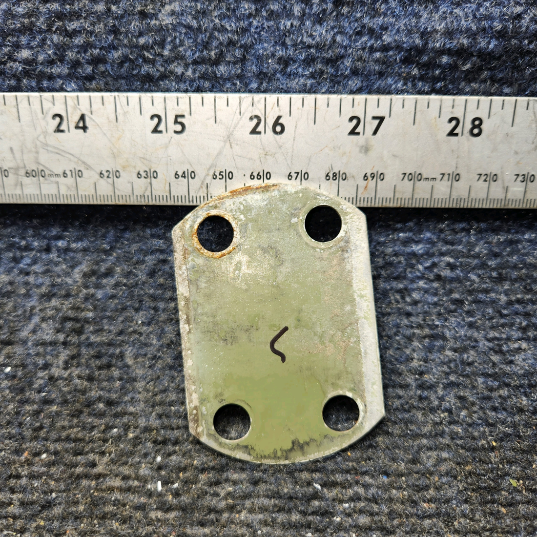 Used aircraft parts for sale, 0541157-2 Cessna 172E Landing Gear Shim