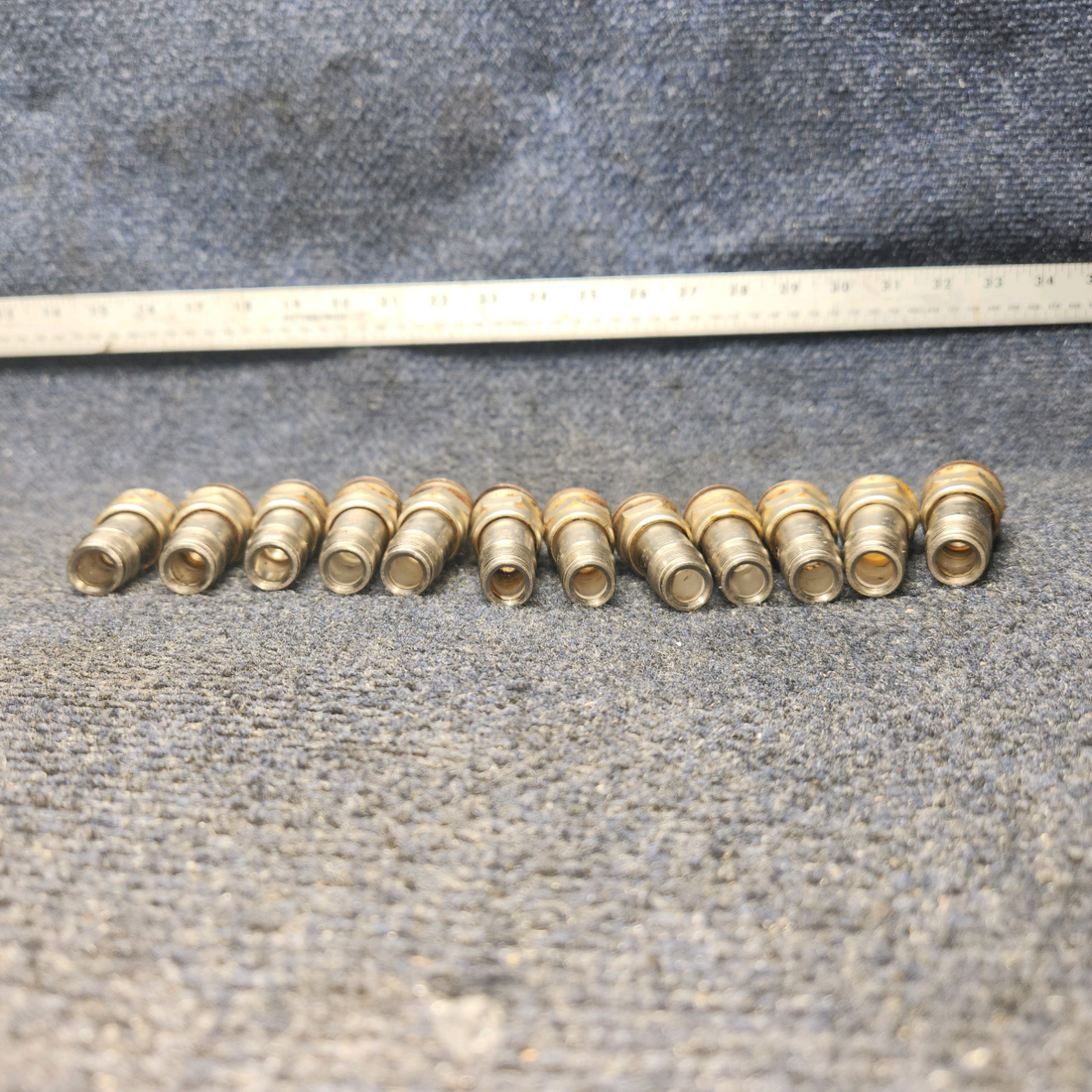 Used aircraft parts for sale, UREM40E Tempest Lycoming O-540 PIPER PA-24-250 Spark Plugs - Set of 12