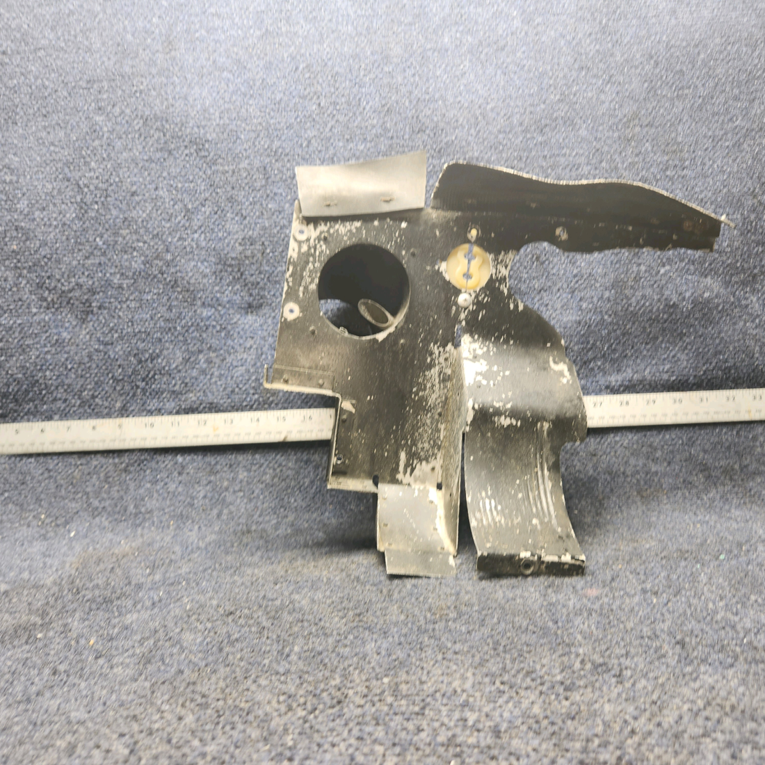Used aircraft parts for sale, 66677-00 Lycoming O-320 PIPER PA28-140 Rear Baffle - RH