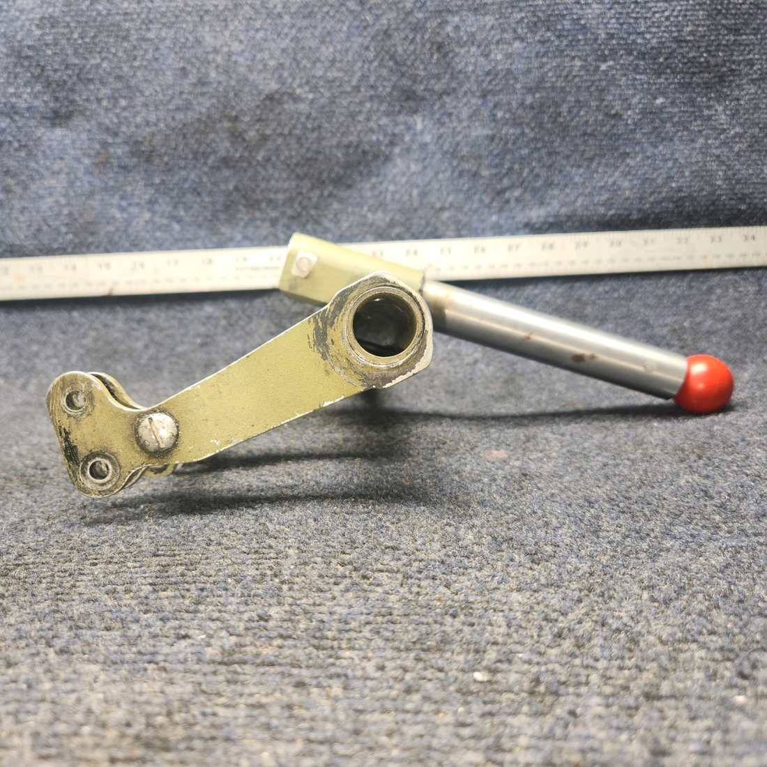Used aircraft parts for sale, 21036-000 PIPER PA-24-250 Gear Retraction Lever Assy