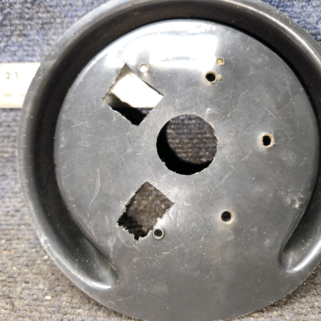 Used aircraft parts for sale, 169-920000-169 Beechcraft C23 SUNDOWNER Fuel Selector Guard