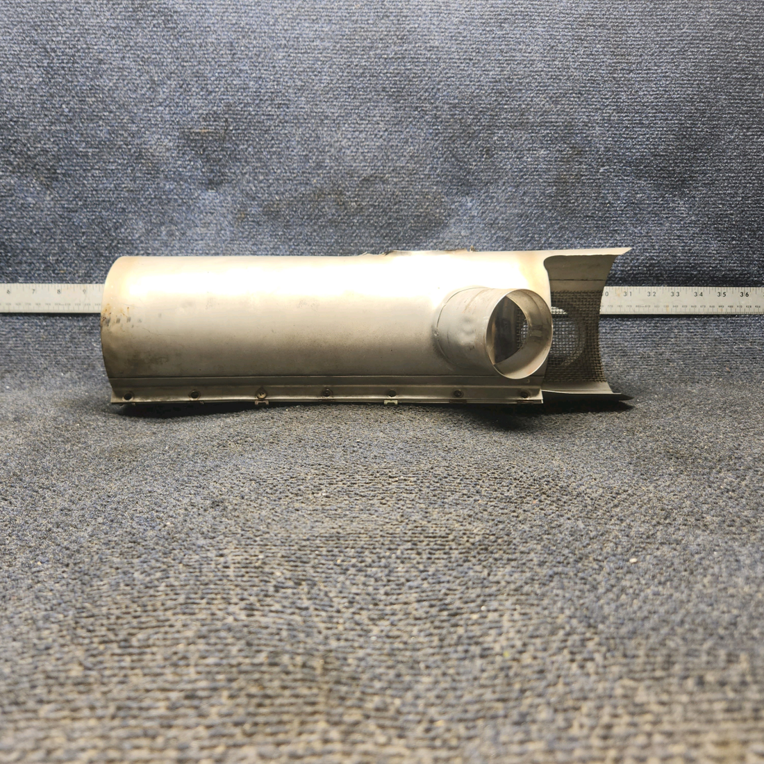 Used aircraft parts for sale, 099001-136 Beechcraft C23 SUNDOWNER Shroud Muffler Assembly