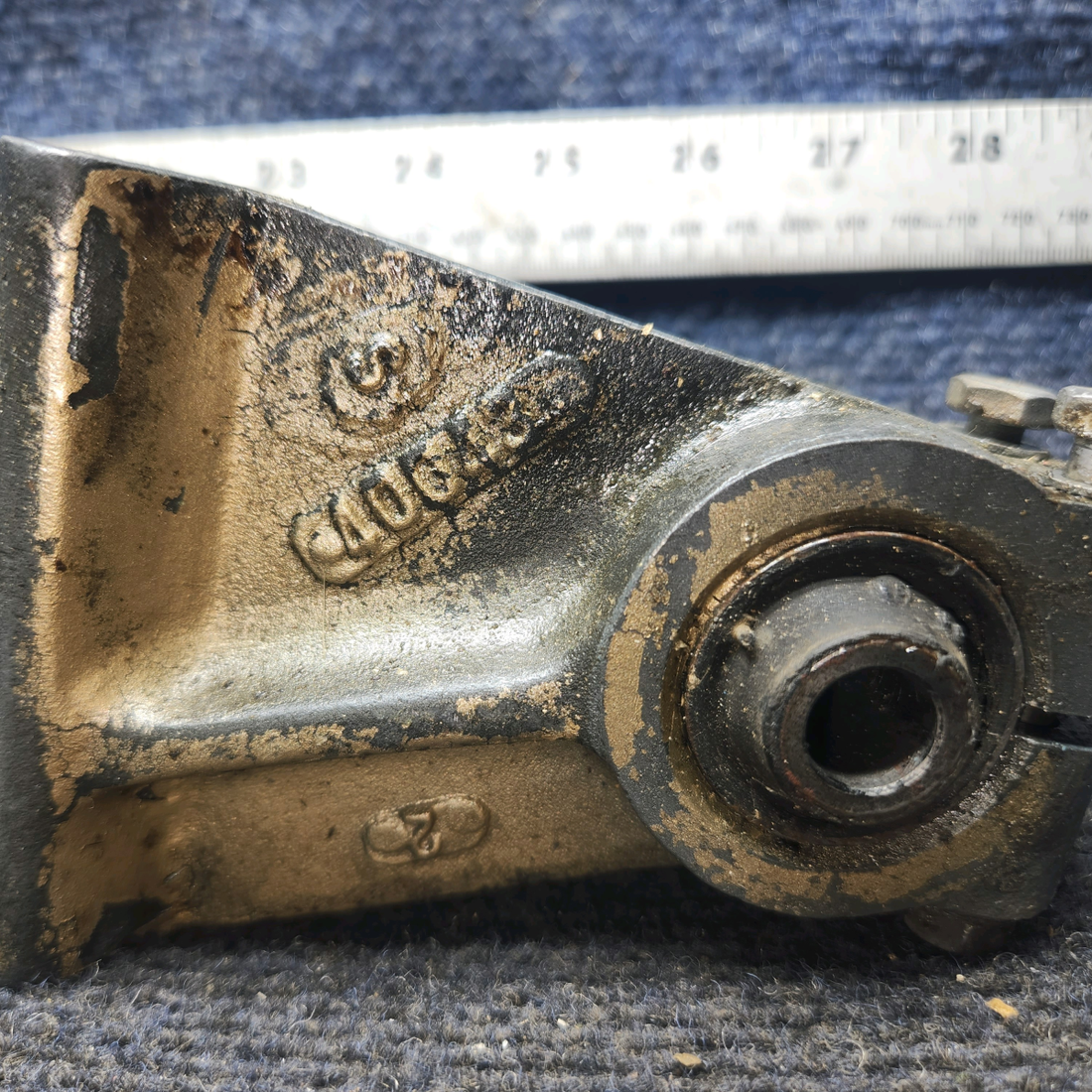 Used aircraft parts for sale, 40043 Continental O-300-D Cessna 172F Engine Mount Aft LH