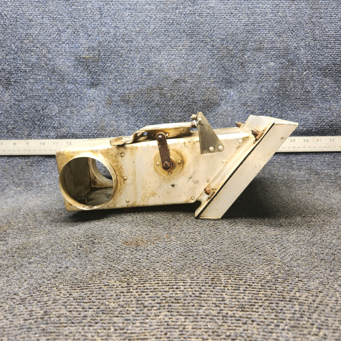 Used aircraft parts for sale, 0550180-1 Continental O-300-D Cessna 172F Carburetor Airbox Assembly