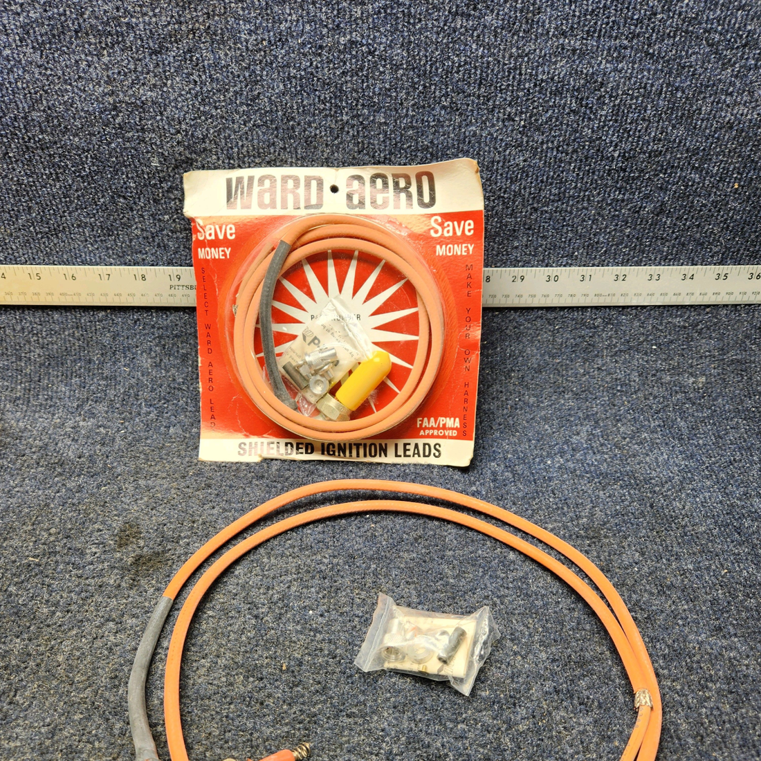 Used aircraft parts for sale, 100-51 BEECHCRAFT F35 WARD AERO IGNITION LEADS 100 SERIES 51