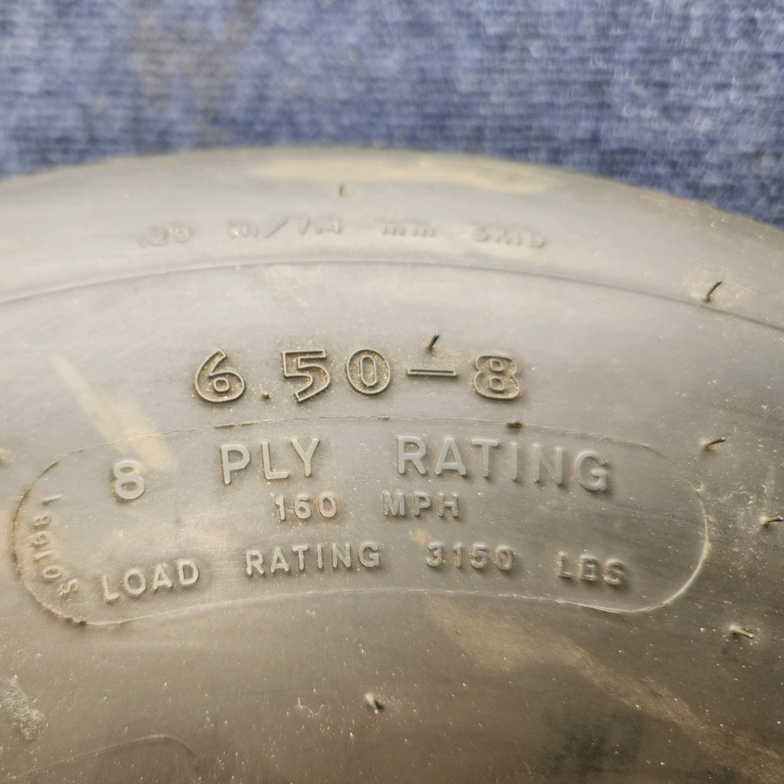 Used aircraft parts for sale, 6.50X8 Goodyear BEECHCRAFT 95-55B Flight Custom III 6.50X8 8 Ply